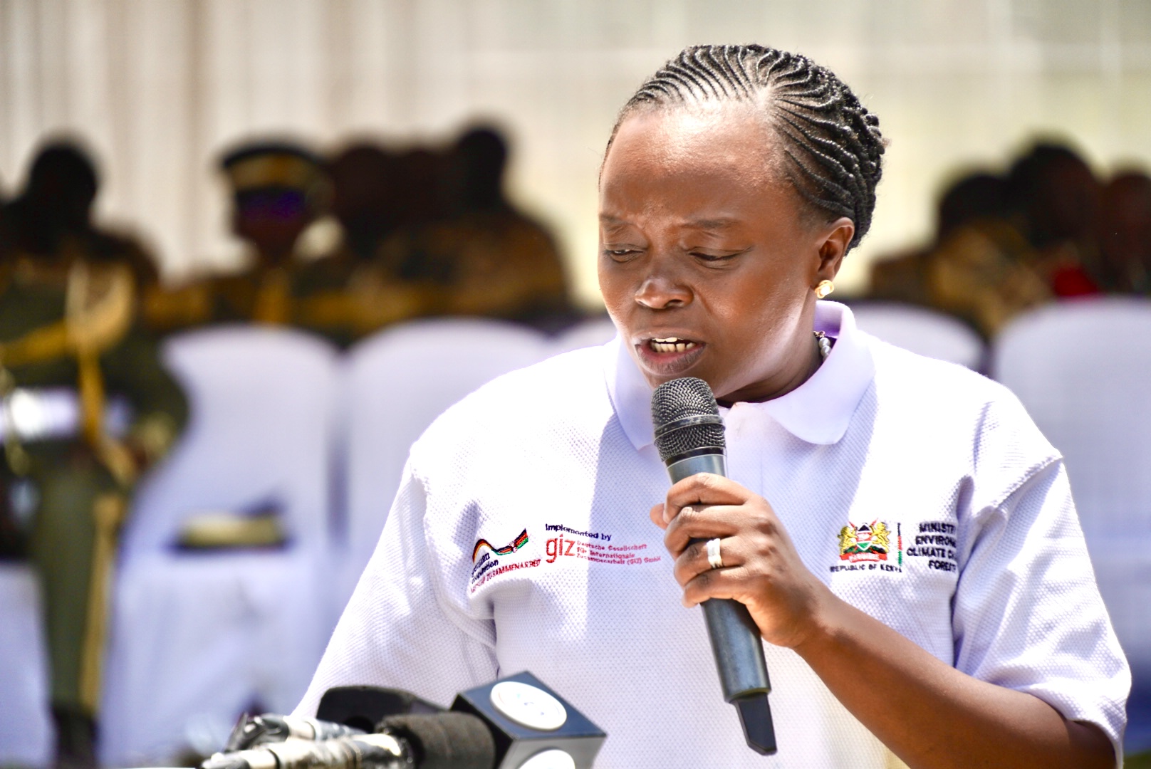 Dr. Deborah Mlongo Barasa (Cabinet Secretary, Ministry of Environment, Climate Change and Forestry)